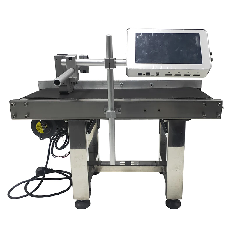 Ленточный мини-конвейер Длина 0 5 м широко используется для онлайн-струйных