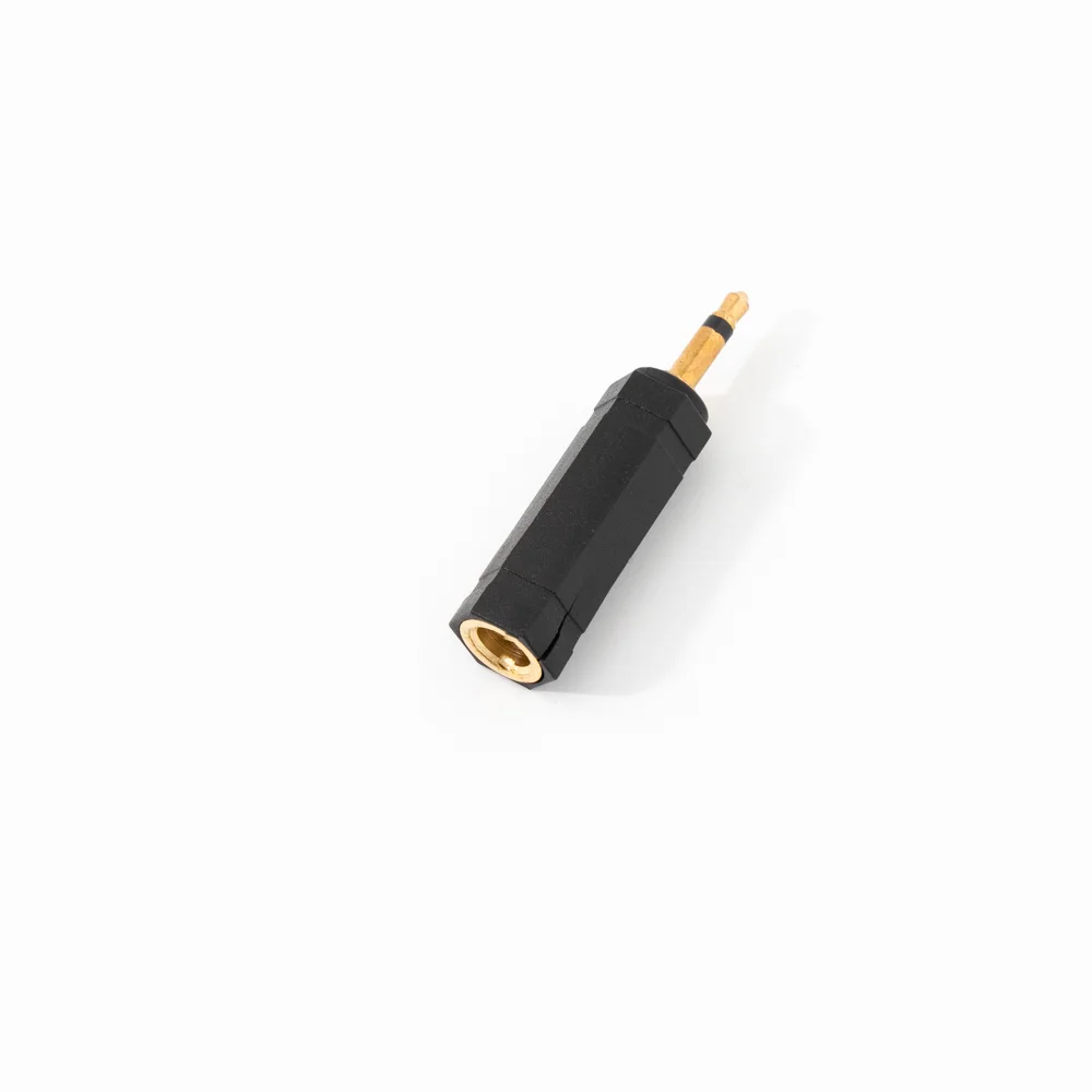 3.5mm Stereo Plug to 6.35mm (1/4 Inch) Stereo Jack Adaptor