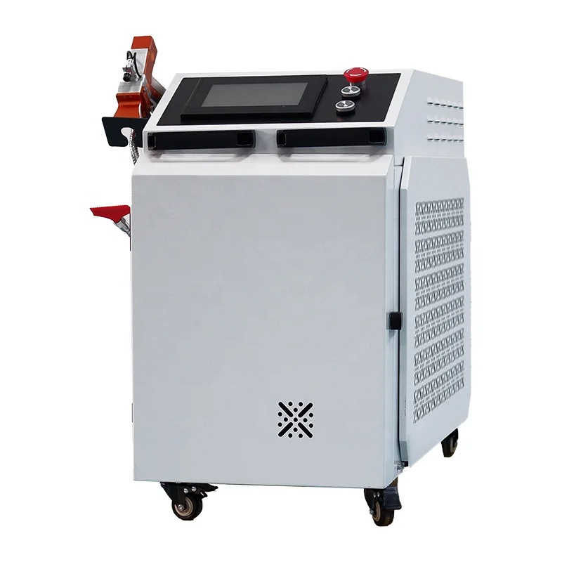 laser cleaning machine 3kw paint remove Metal Oil Grease Old Paint Dust Pulse Cleaner Rust Removal