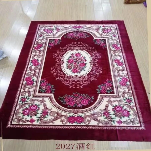 Super soft flannel mink carpet with cheap price