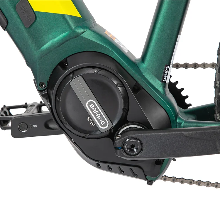 Joykie 48V 500W bafang середине приводной двигатель электровелосипед велосипед Электрический горный велосипед mtb
