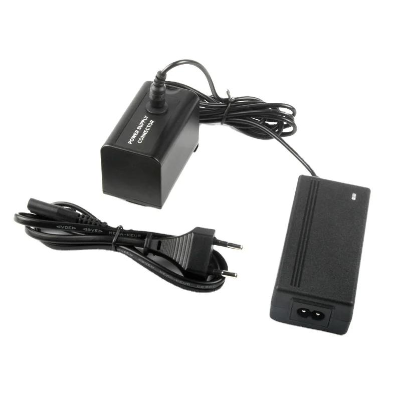 VW-VBD58 VW-VBD98 Dummy Battery +Adapter Top Outlet Hole Suitable For Pana sonic DVX200 UX90 UX180 PV100 PX298 MDH2/3 Camera