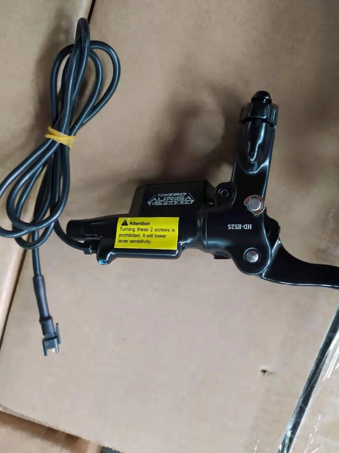 TRKTRO Dual Piston Twin Caliper Hydraulic Disc Brake E-bike Forged Aluminum Disc Brake HD-E525 For 1 Set