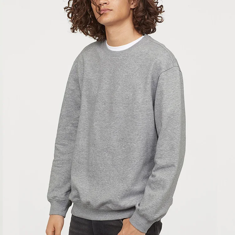 Cheap Blank Crewneck White Sweatshirt Men