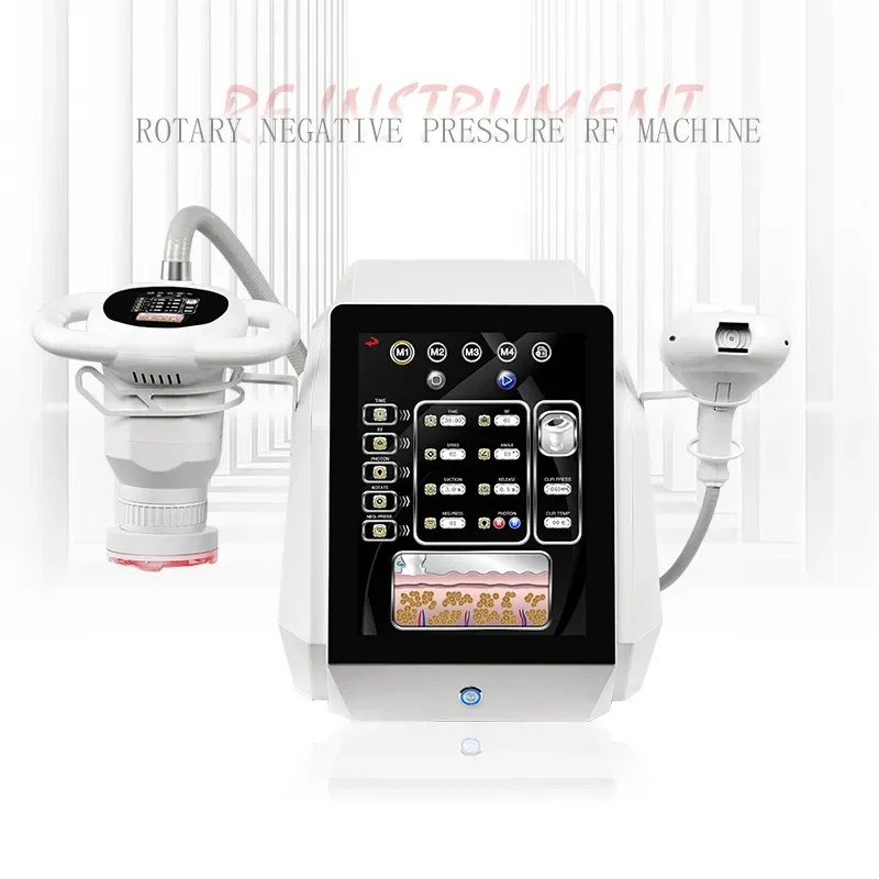 2 In 1 Rf High Pressure Rotation Roller Body Slimming Machine Reduce Cellulite Weight Loss Device Improve Blood Circulation