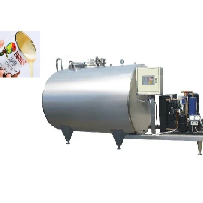 milk cooling tank sweet condensed milk processing line machine