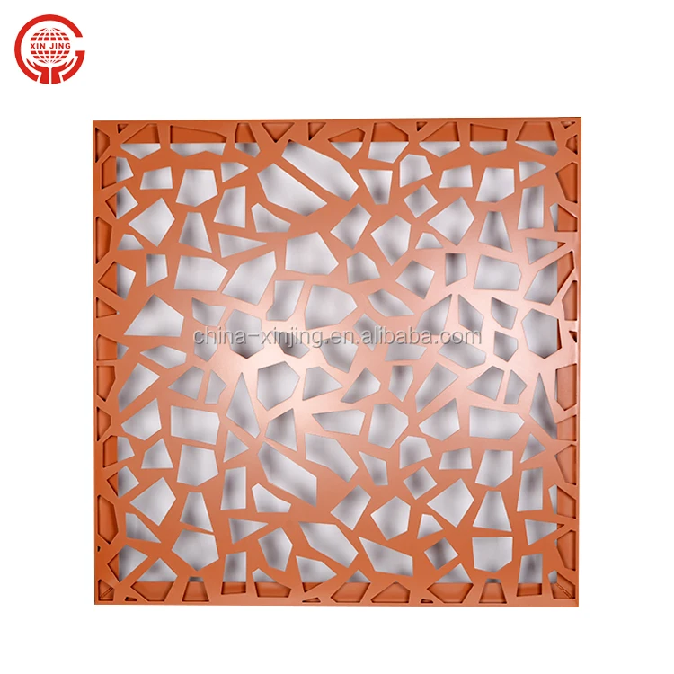 Special CNC cutting craftwork Fragment aluminum screen/decorative metal screen panels/curtain walls