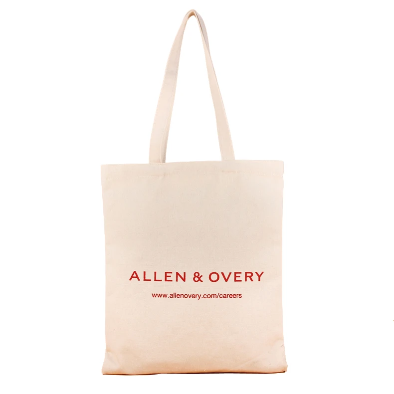 
Eco friendly cheap customized size handled cotton canvas tote bags for shopping 