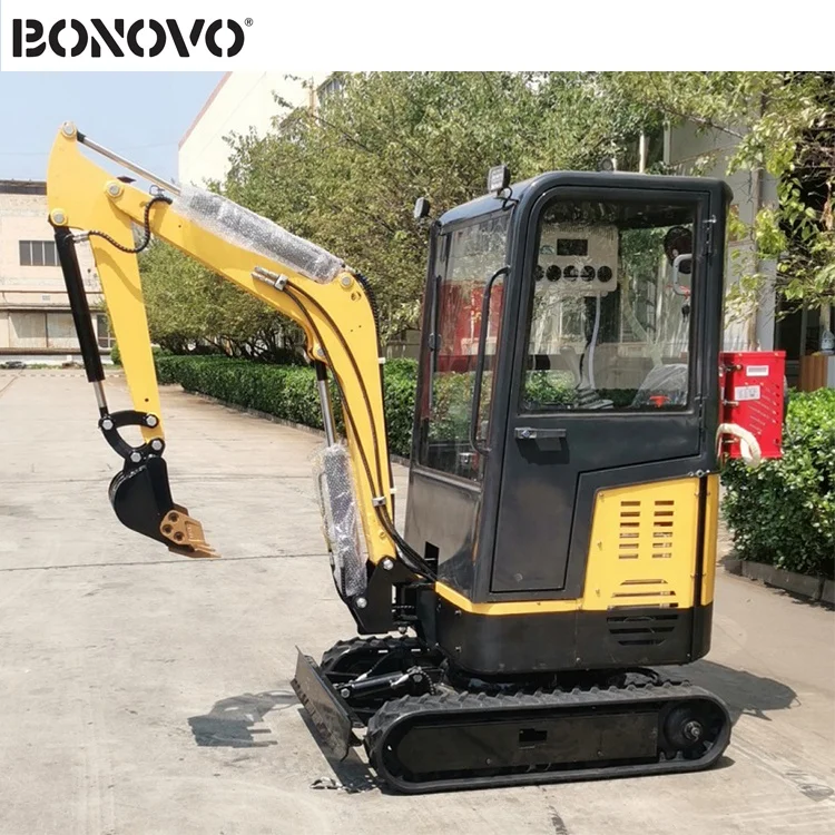 BONOVO DIG DOG mini trackhoe mini diggers DG 17-2  construction machine heavy mini excavator manufacturer for sale