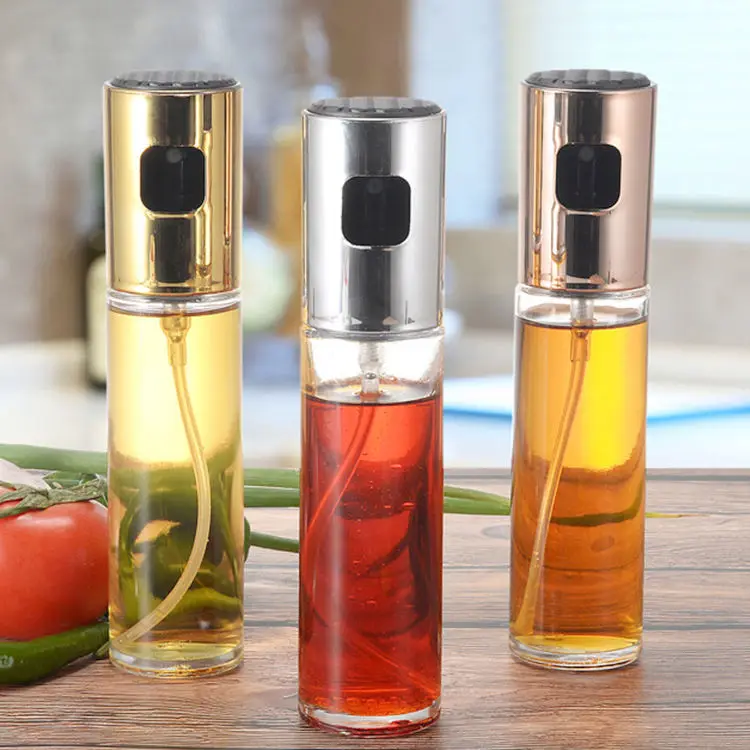 oil bottle stainless steel and AS salt and pepper shakers set with Spice rack
