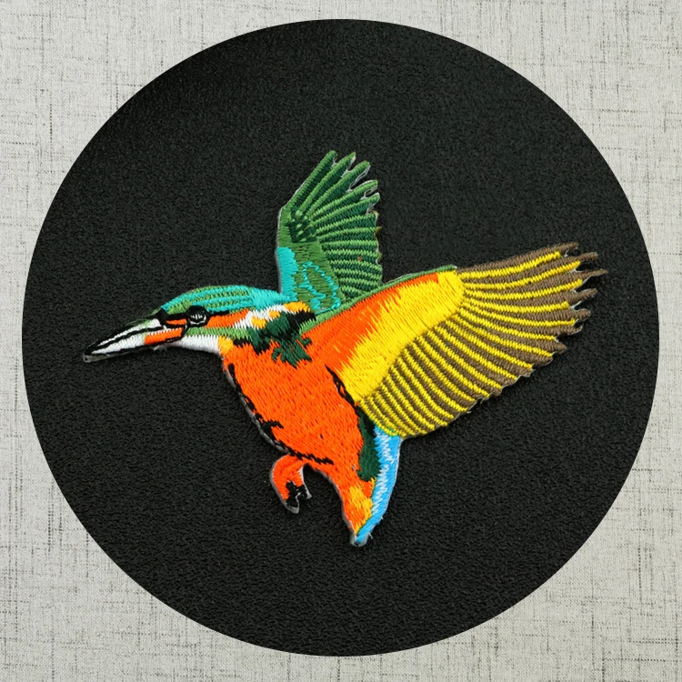 Factory Direct Bird series Embroidered Patch Good-looking Patches For  jackets Applique Custom Patches badge