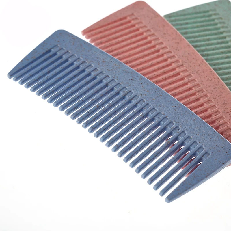 NEW hotel disposable long comb fold high quality hotel wheat straw hair comb