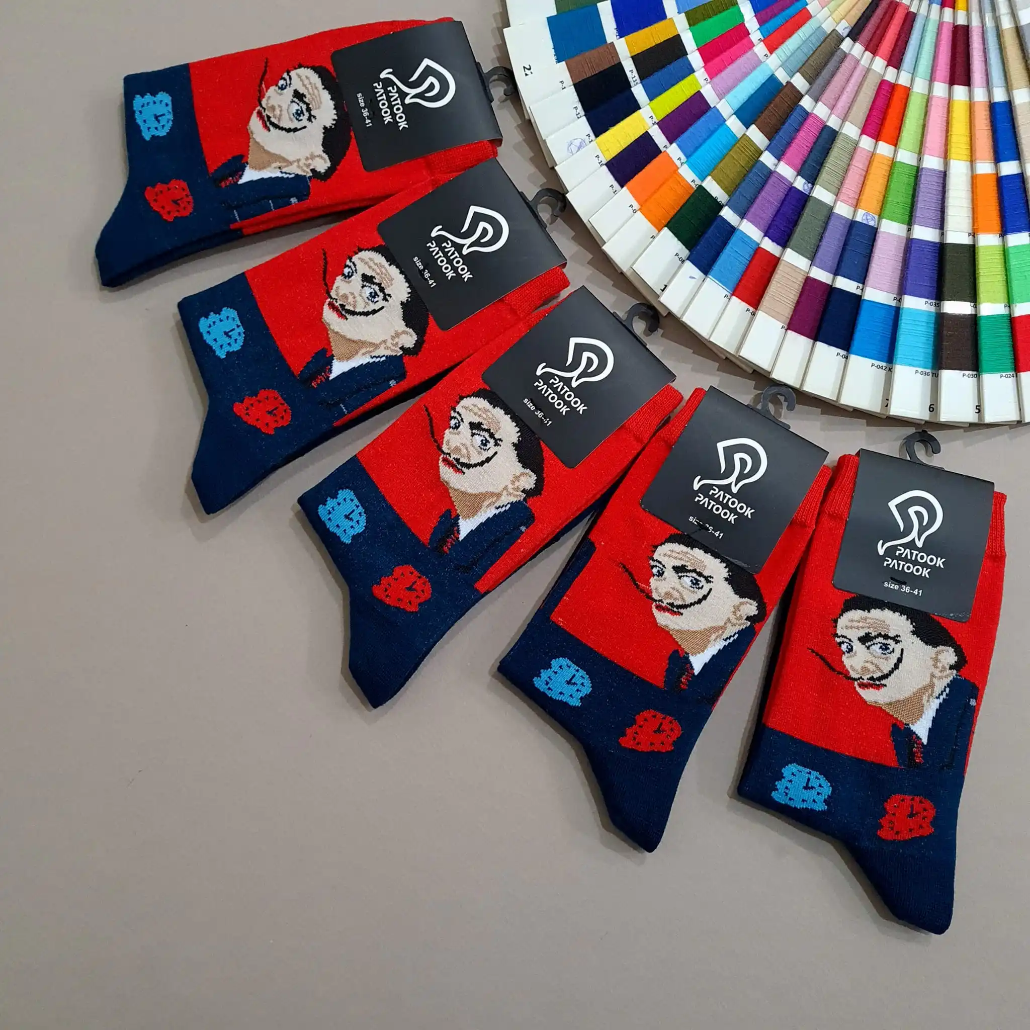 Bioserica Era socks men printed socks customize funny fashion mens dress socks