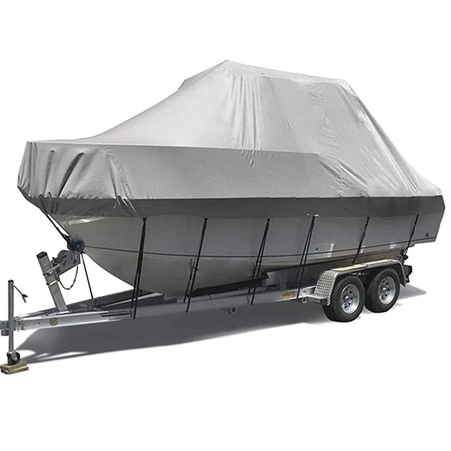600d oxford fabric motorboat uv protection heavy duty waterproof boat cover grey boat cover large trailerable v hull boat covers