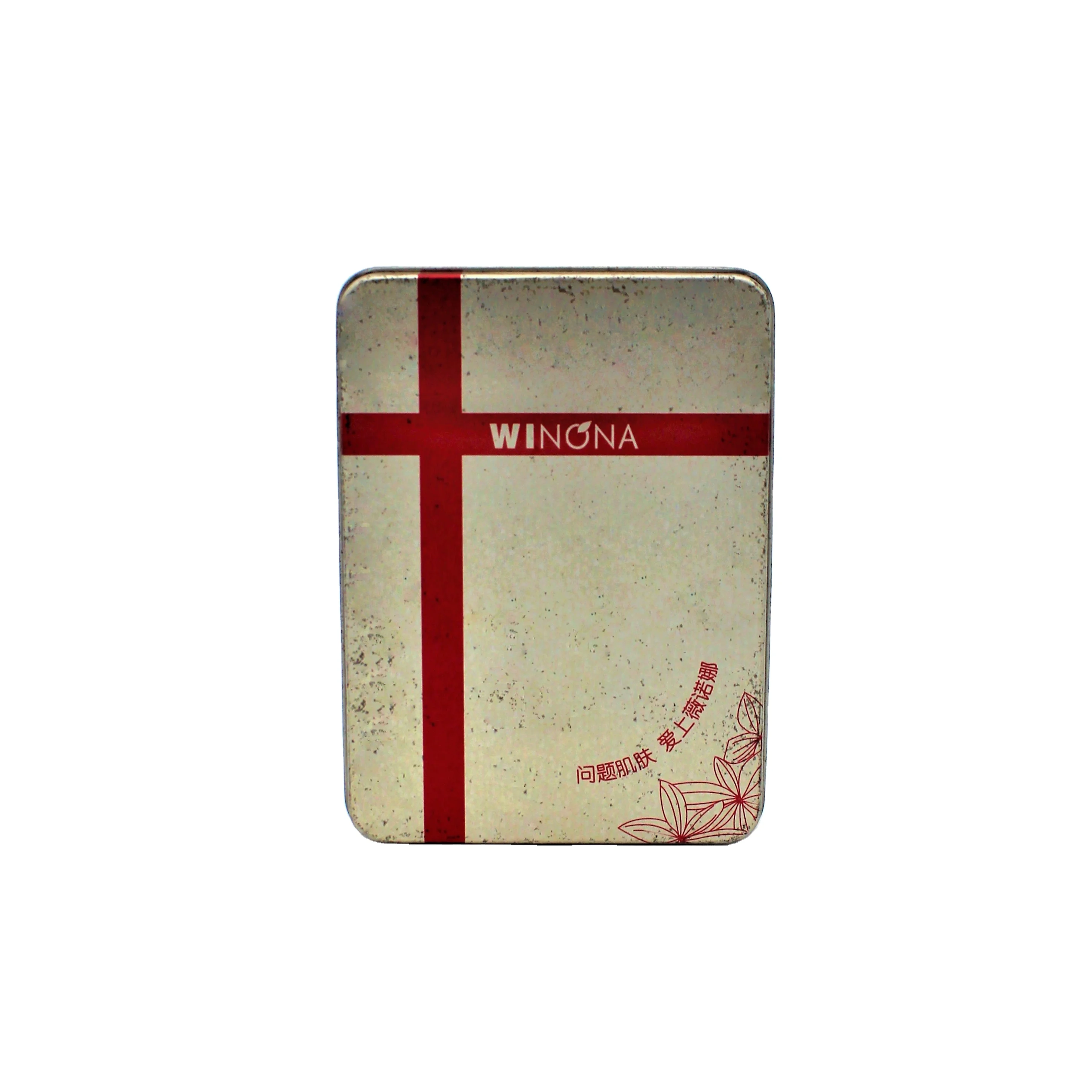 Candy Tin Xmas Gift Storage Container Tinplate Easter Biscuits Can Metal Cookie Box