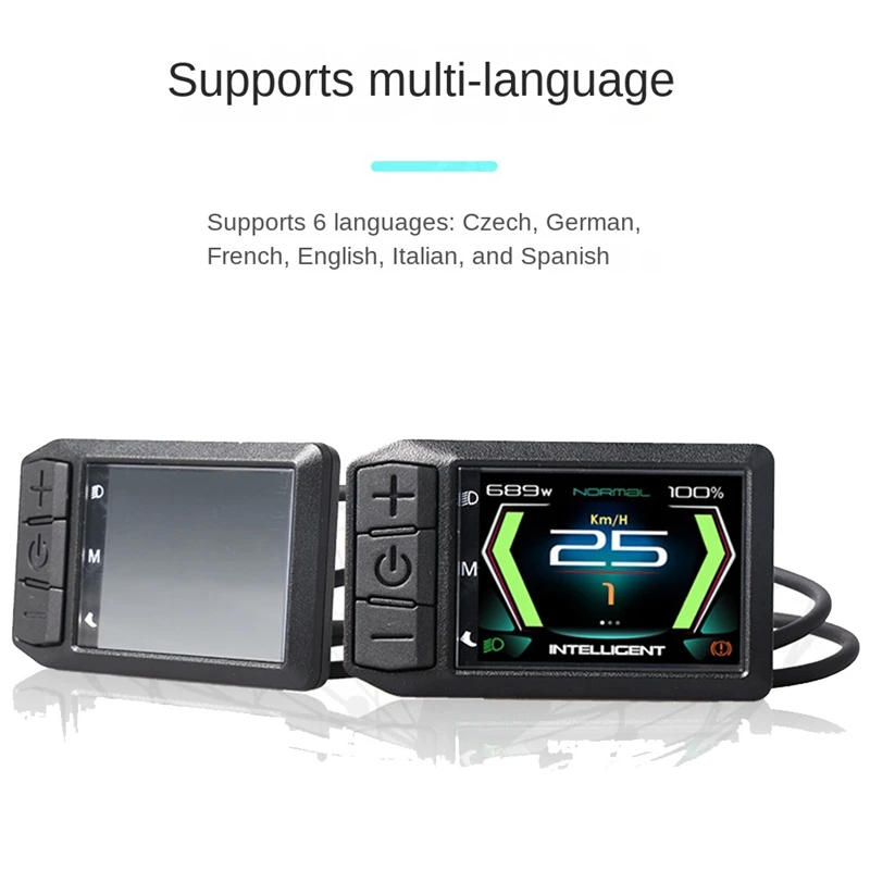 2023 Bafang 600C TFT display M510 M600 M500 motor remove speed limit set wheel diameter dedicated display multilingual display