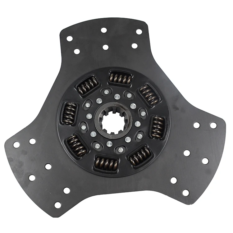 8 springs clutch disc 3 pads button CD128291 for Mitsubishi heavy duty truck