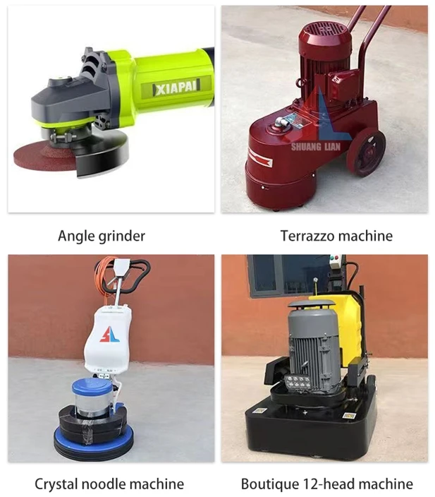 Multipurpose concrete grinder polisher floor grinding planetary polisher