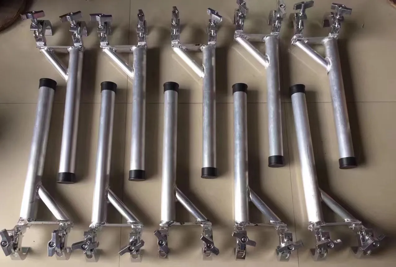 Easy Installation Stable Aluminum Truss Simple Wall Bracket Mobile Truss Lighting Stand for Indoor or Outdoor Event