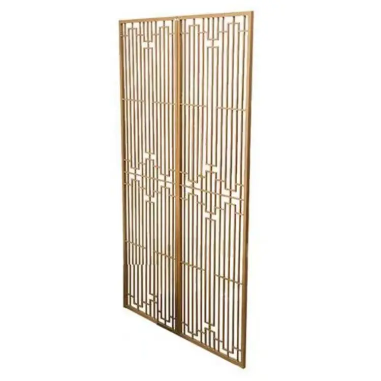 Custom laser cut metal panel decorative screen outdoor decorative metal garden screen patterns