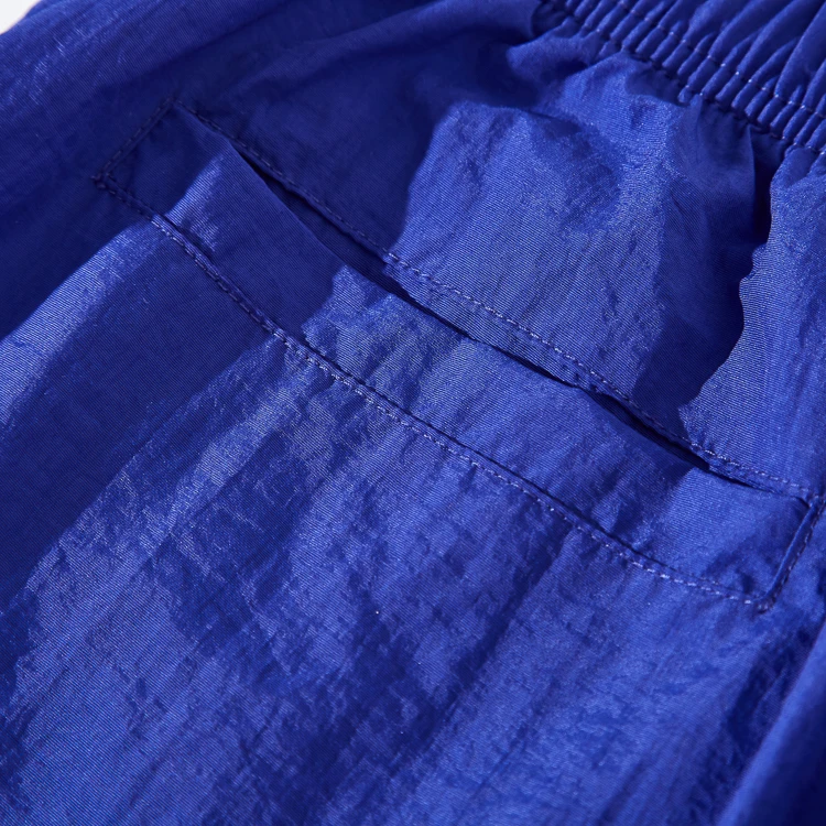 Adjustable Mens Cargo Blank Nylon Short Men Blue Custom Shorts Pants With Pockets