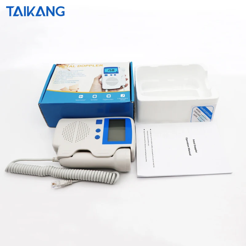 Карманный аппарат с большим экраном цифровой ультразвуковой монитор фетального сердца допплер для беременных