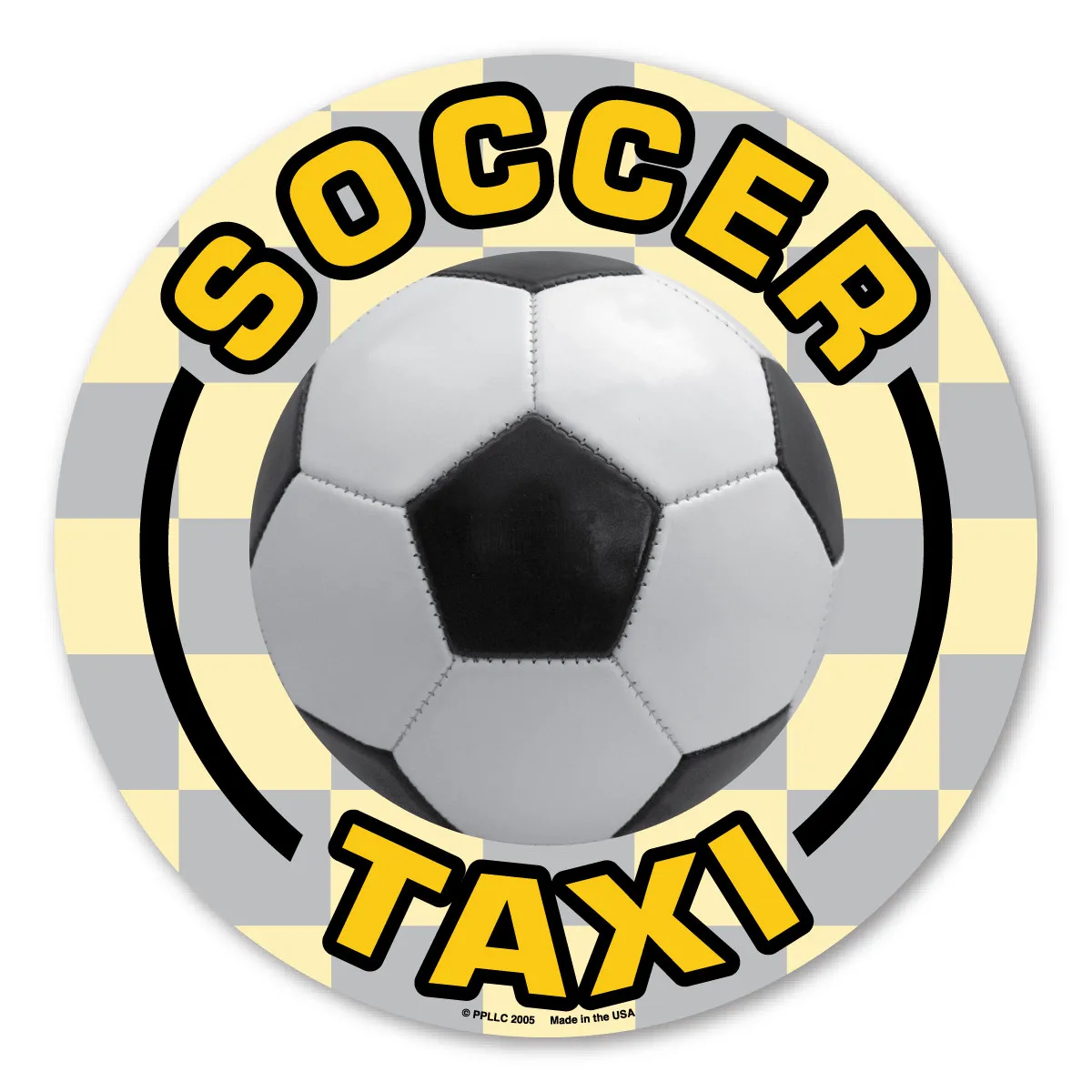 custom round soccer mom oval shaped magnets die cut