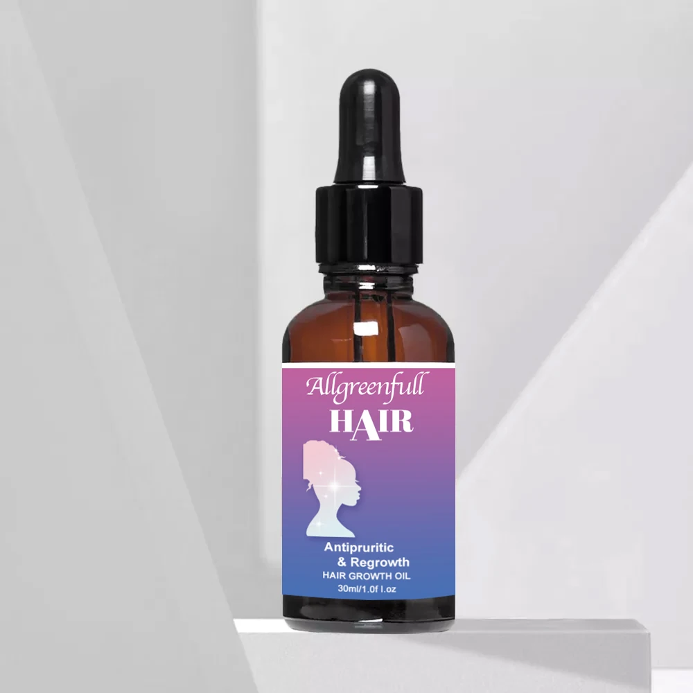 Free Sample Private Label Anti-Itch and Tension Relief Tea Tree Hair Scalp Oil Hair for Weak Breakage Hair