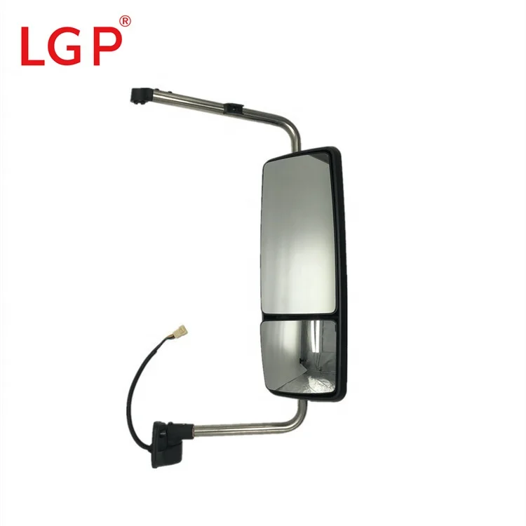 Chrome Assembly Truck Door Mirror Passenger Side RH electric with heater fit for International Prostar