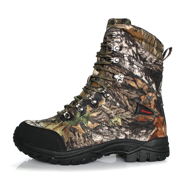China factory price New design waterproof  camo  boots waterproof hunting shoes for men