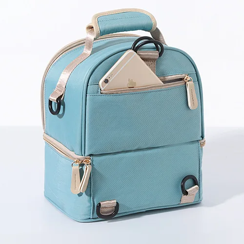 Travel Portable Waterproof Mini Freezer Mommy Breast Milk Cooler Backpack Thermal Insulated Baby Bottle Bag for Breast Pump