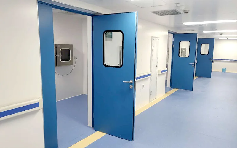 Cleanroom Accessories Gmp Operating Cleaning Room Purification Wholesale Sandwich Panels Door For Modular Clean ROOM