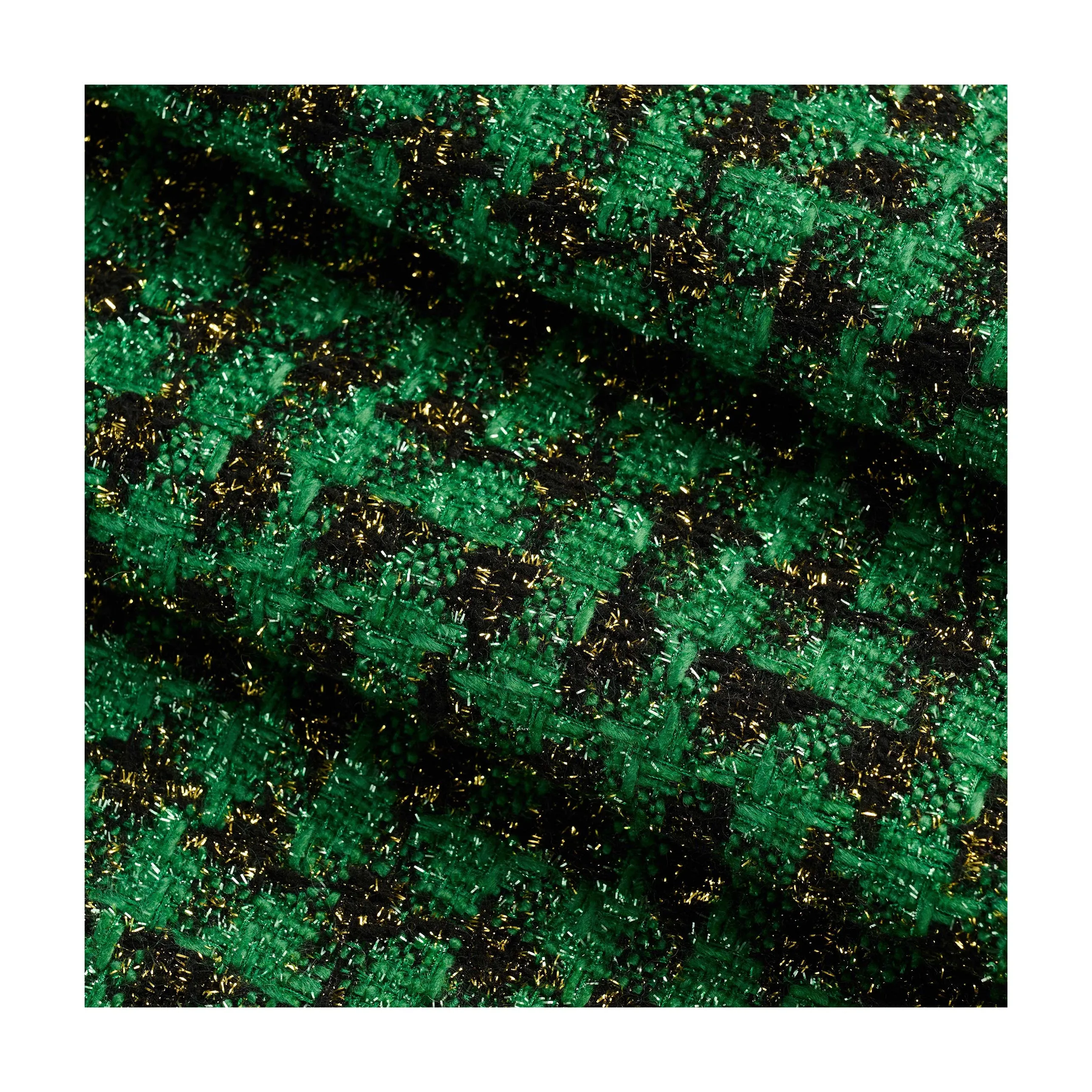 2024 new design fleece 73%polyester 27%acrylic wool blend 549 gsm rib pattern Tweed fabric