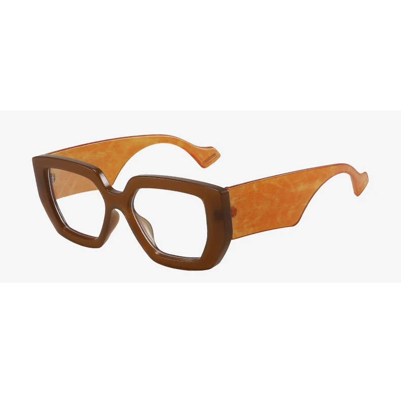 Sunway Eyewear New Retro Big Frame Glasses Fashion Women Optical Frame Hot Seller Men Ladies Eyeglasses