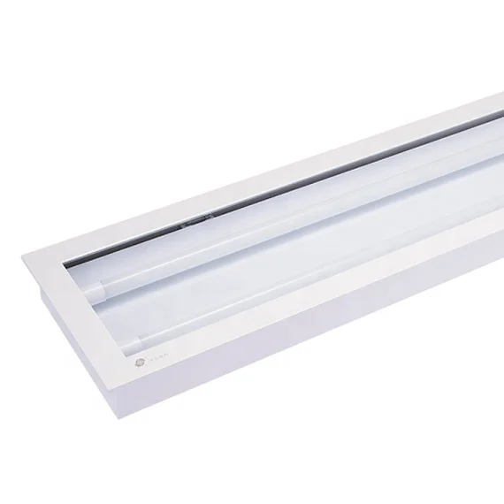 waterproof IP65 down openable clean room T5/T8 2X36W double tube led/fluorescent light fittings 36w