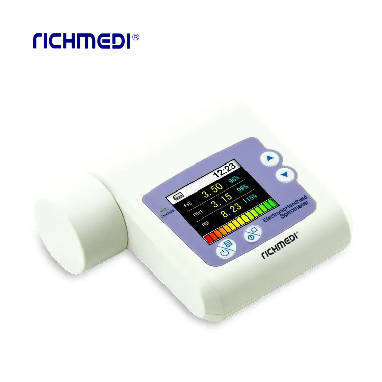 
CE certificate electronic portable spirometer digital spirometer 