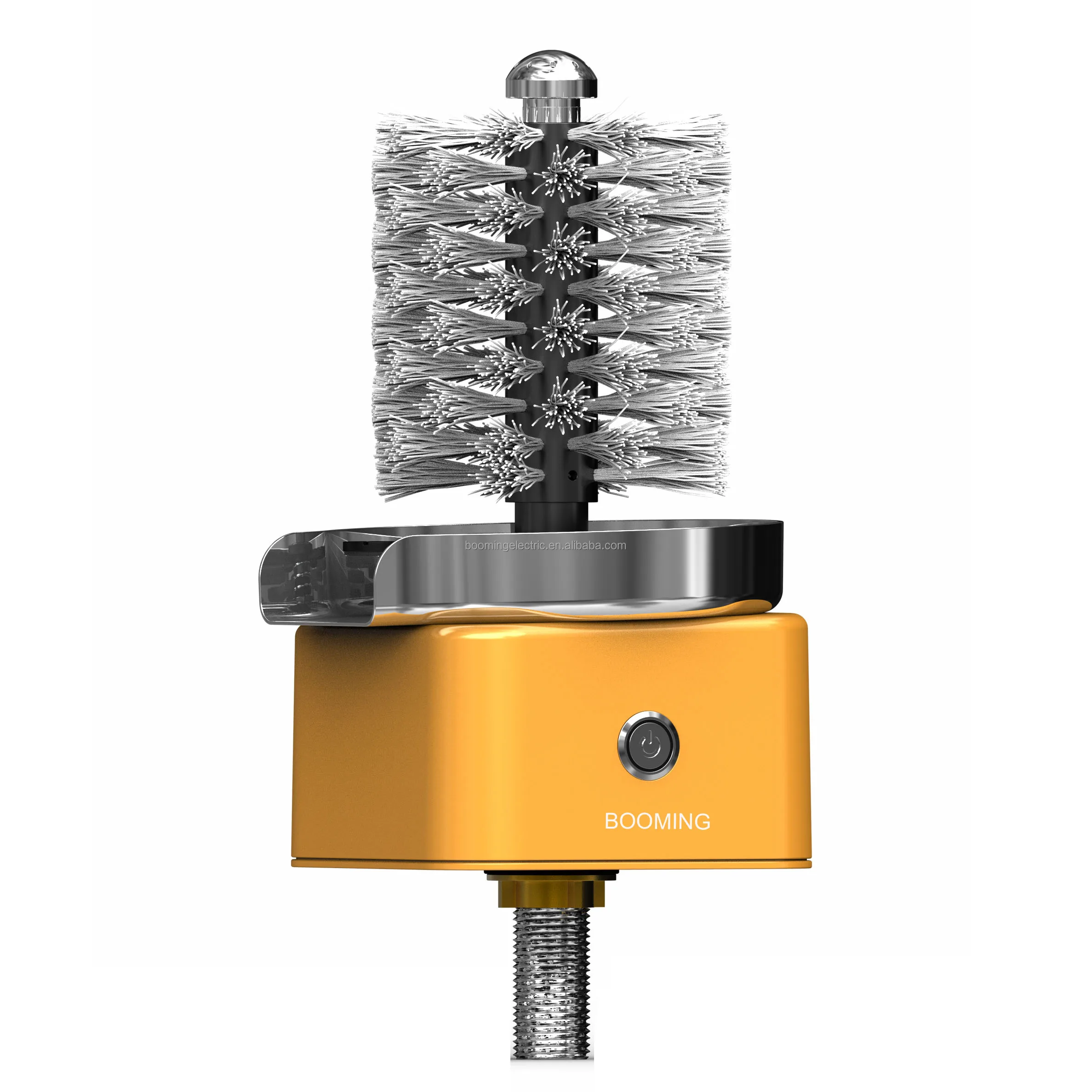 China New Design Electric Spin Scrubber Rechargeable Automatic 360 Cordless Shower Kitchen Bathroom Rotating Cleaning Brush