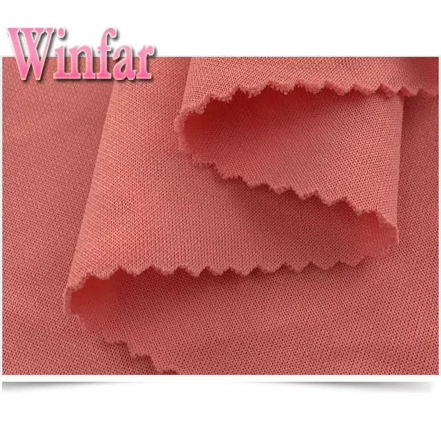 ready to ship polyester DTY spandex spacer scuba knit fabric