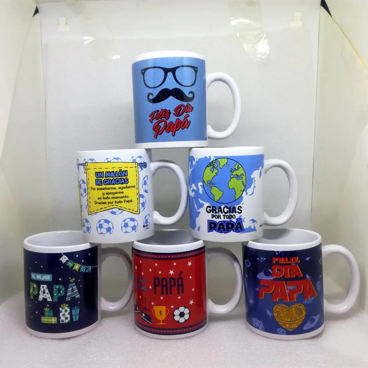 Funny I love dad birthday gift custom ceramic father day mug