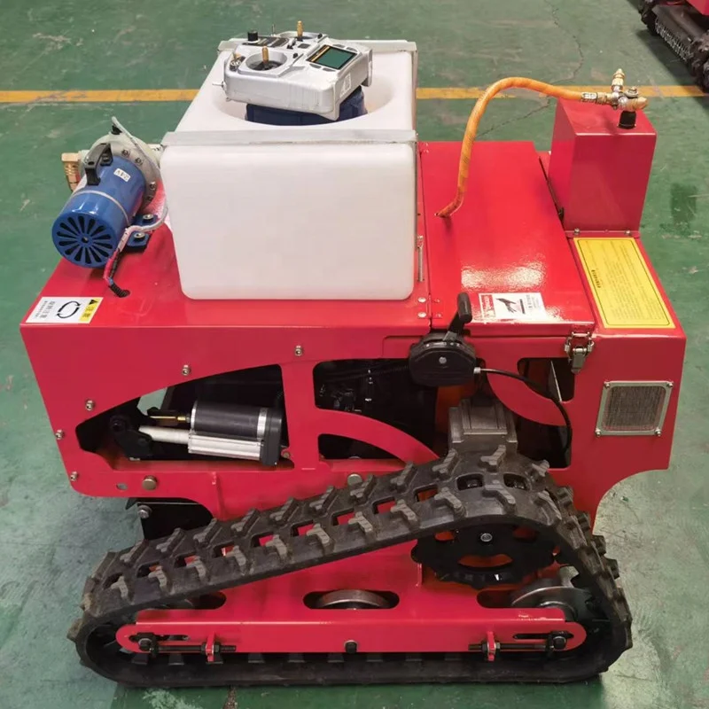 Agricultural Machinery Intelligent Remote Control Mower with Irrigation System