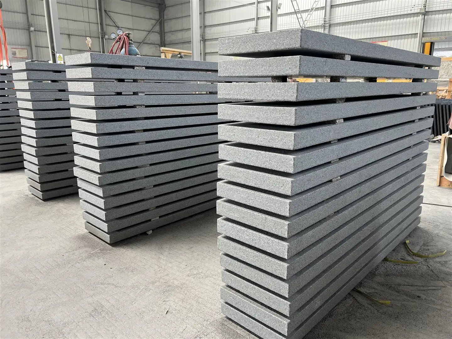 Dark Grey G654 Granite Staircase Outdoor Stairs And Steps