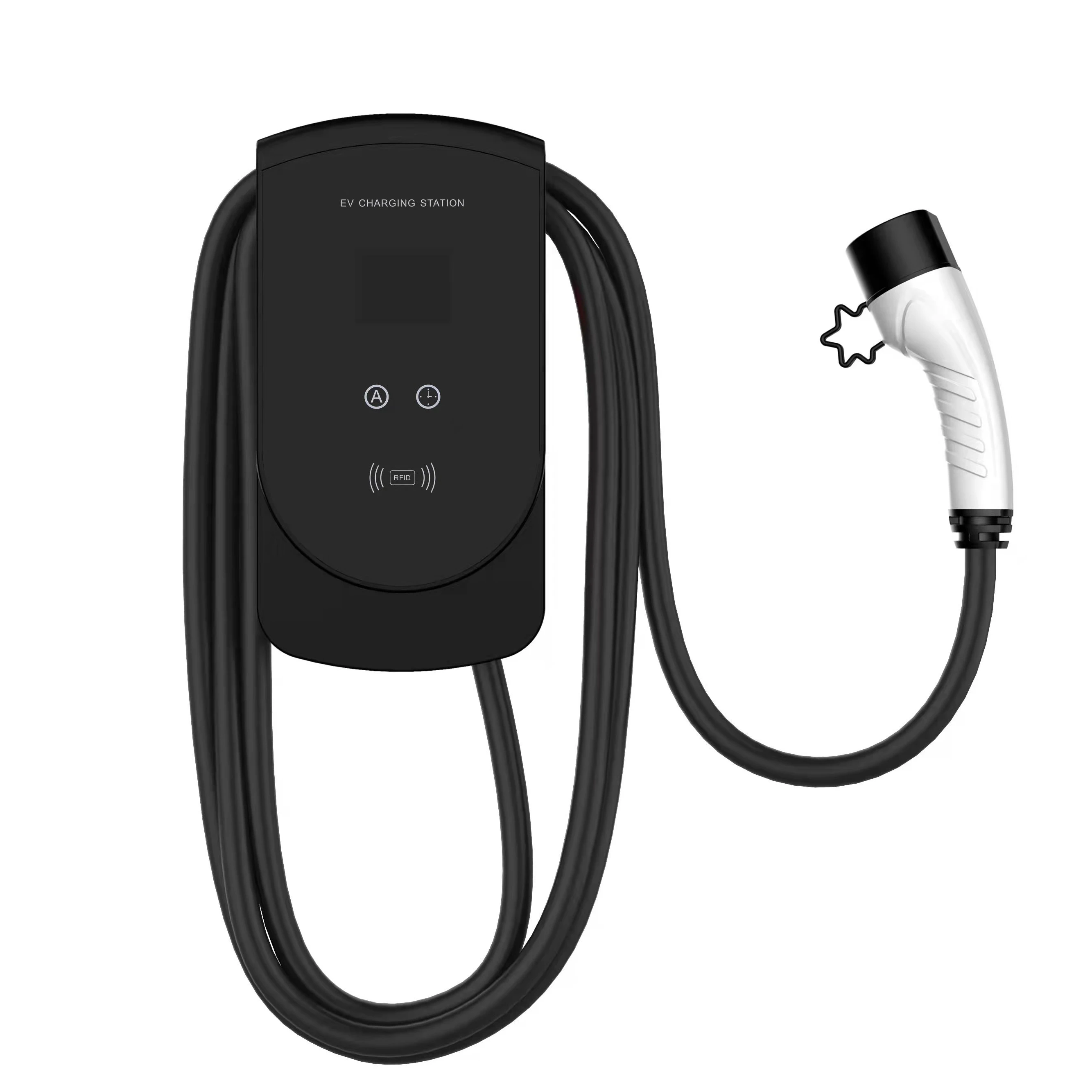 fisher CE TUV approved Type 2 16A 3 phase app wifi ev charging station wallbox 11kw car charger