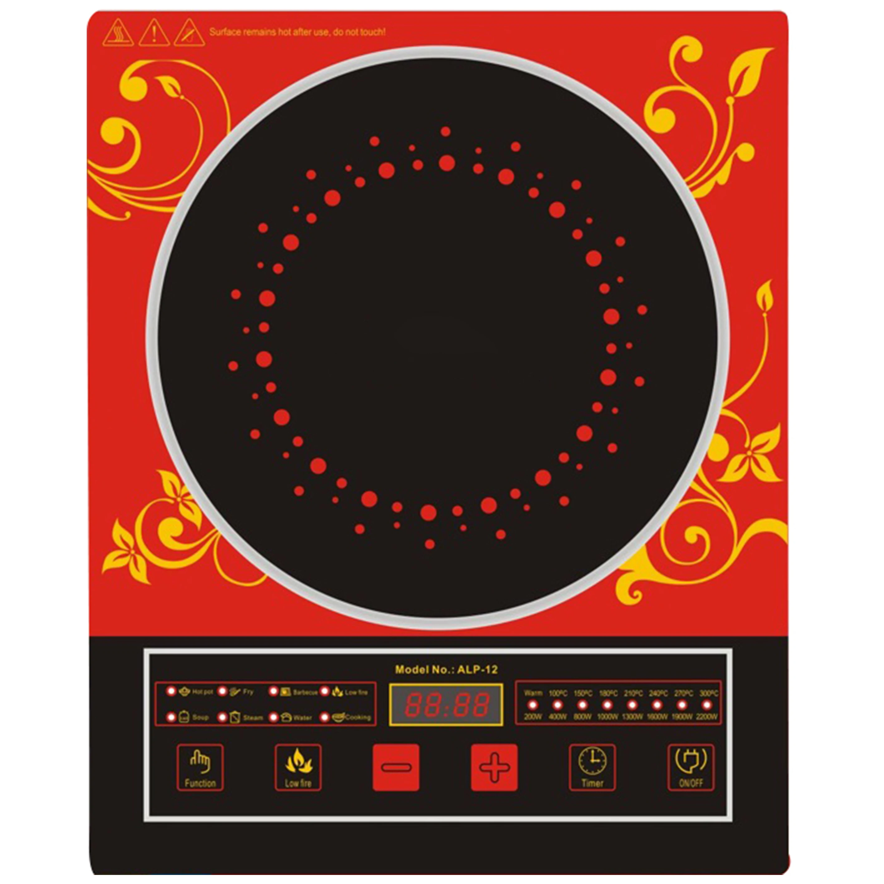 Induction cookers ALP-12 OEM ODM SKD infrared induction cooktop commercial induction cooker