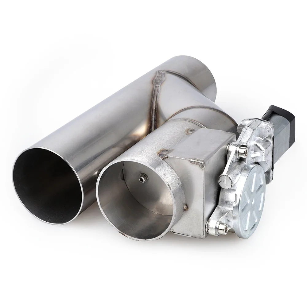 2in 2.25in 2.5in 3in Universal Car Auto Electric Exhaust Catback Downpipe Signal Valve E-Cut Out System Y Pipe Manual & Remote