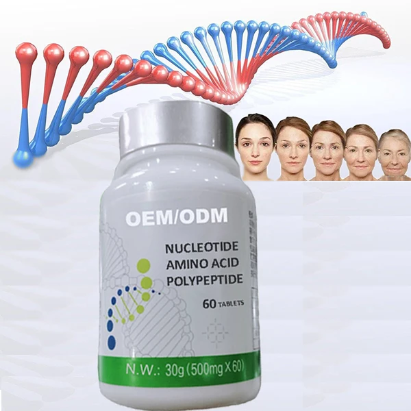 GMP factory 3 in 1 Nucleoside peptide tablets Nucleotide Amino Acid Polypeptide 500mg tablets