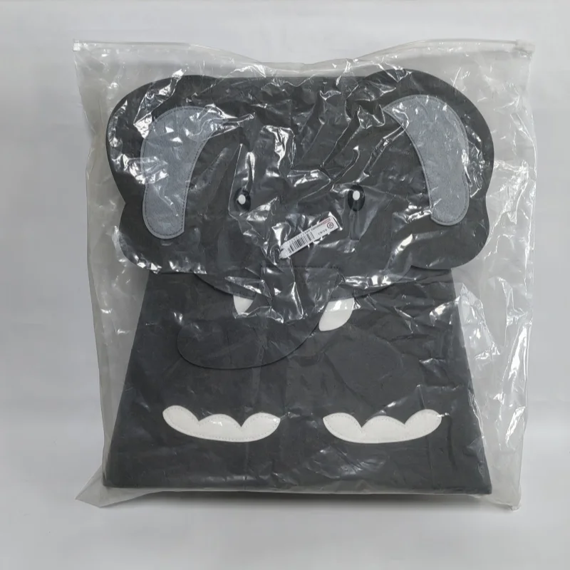 foldable felt cartoon animals hand woven storage bins box home fabric baby laundry hamper toy storage baskets