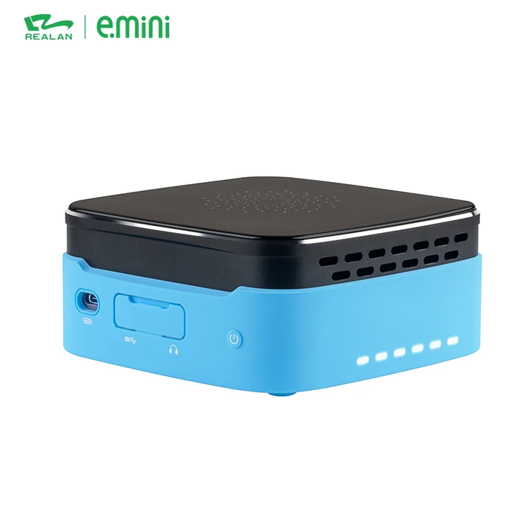 Realan thin client ultra small core i7 computer mini pc desktop computer