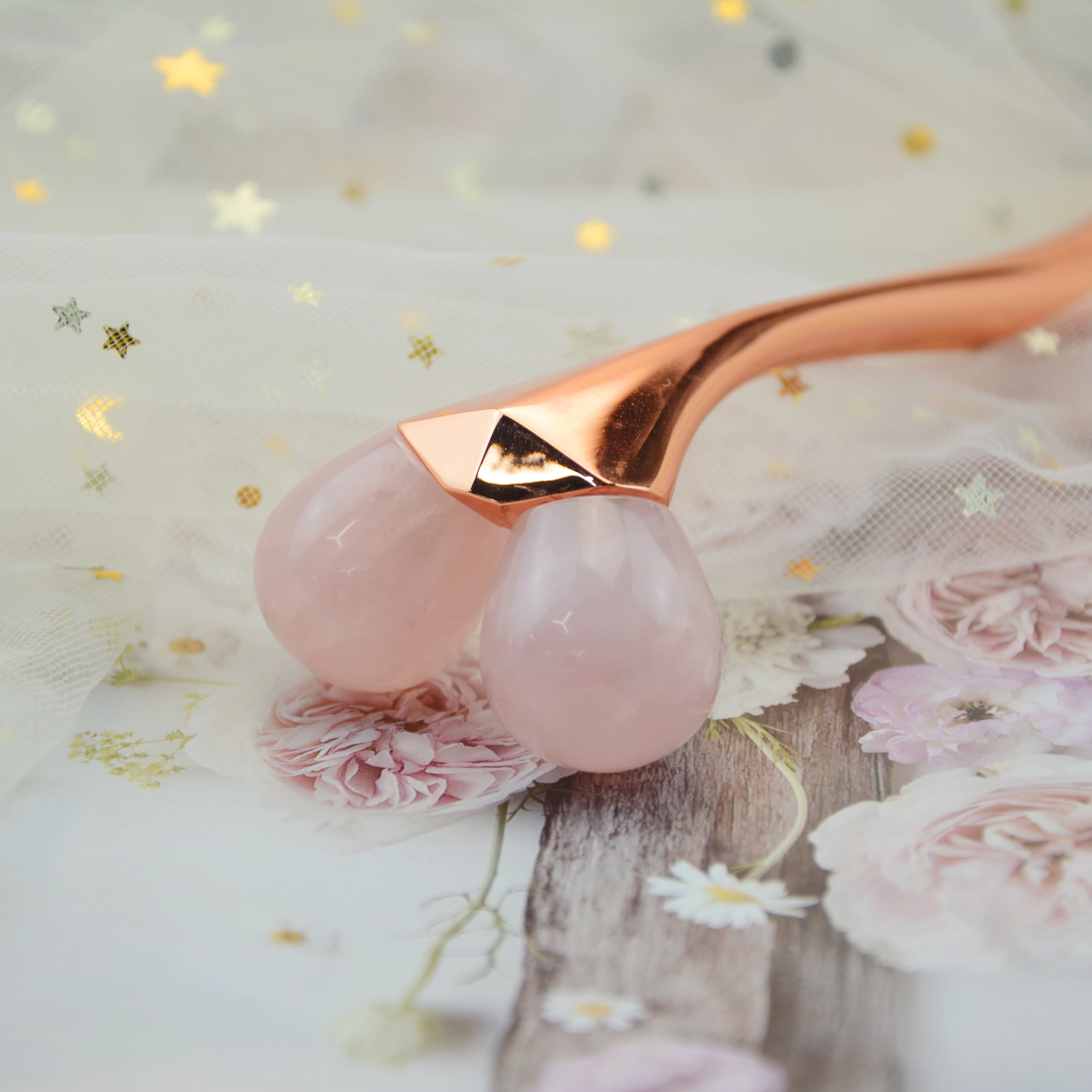 Beauty 3D massage roller jade roller facial massage tool
