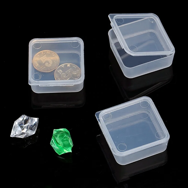 Plastic Box Storage Small Clear Plastic Money Box Bead Box