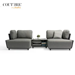 Couture Hug007-1 Design Furniture Hotel Outdoor Sofa Patio Furniture Garden Sofas Rattan Outdoor Furniture Sofa